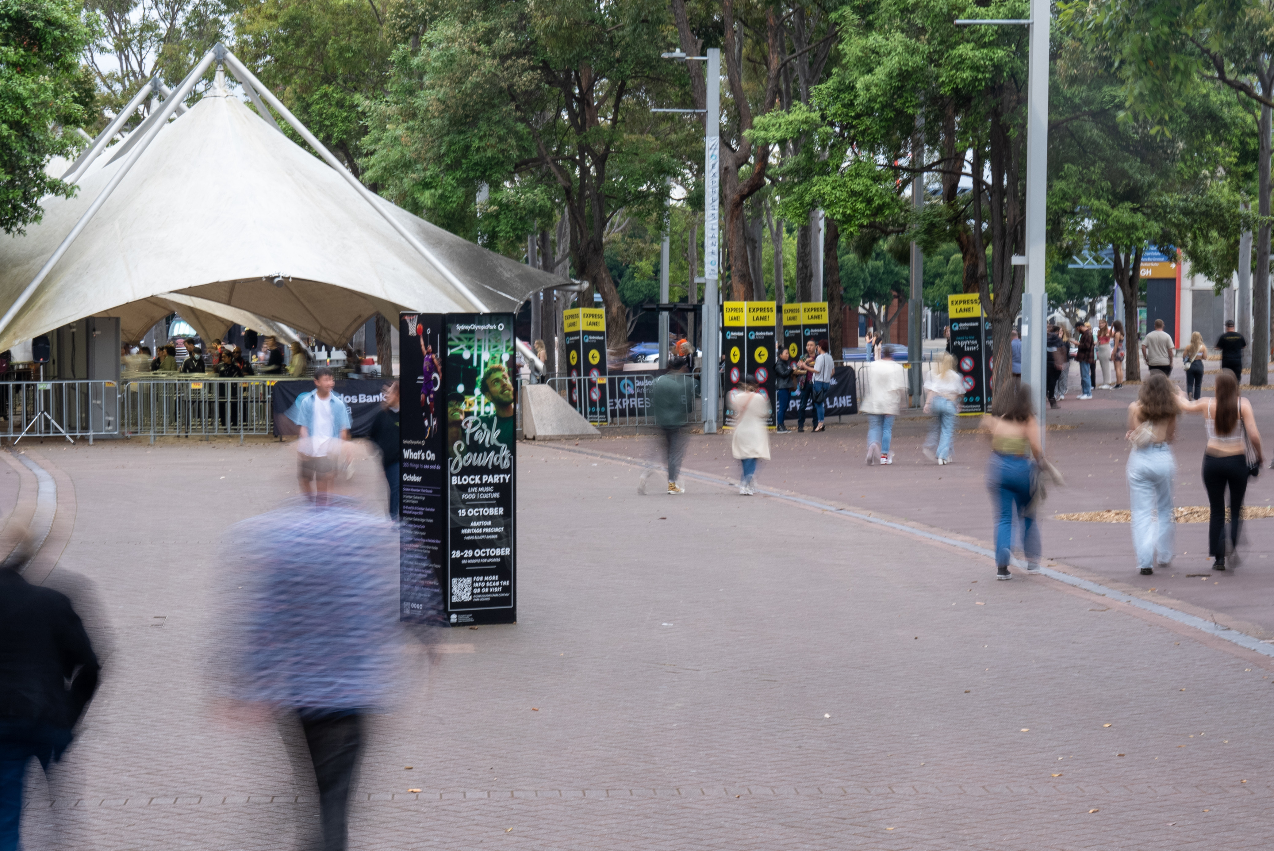 Picture of Sydney Olympic Park active transport monitoring system