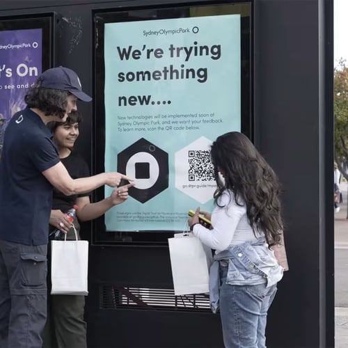 Picture of Public WiFi being deployed