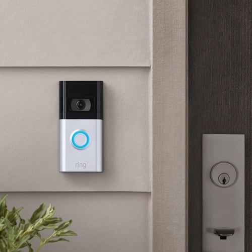 Picture of Ring Video Doorbell being deployed