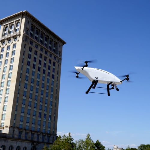 Picture of Blueflite Drone Delivery Testing