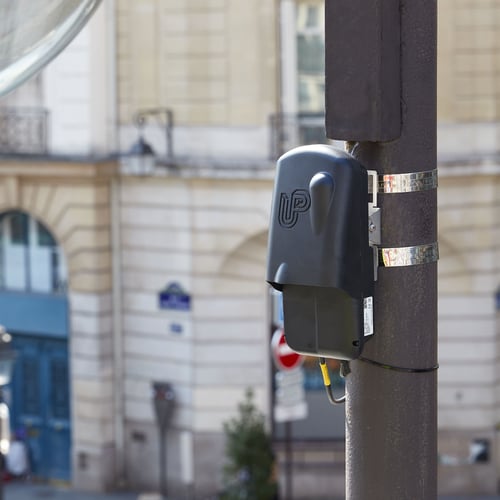 Picture of UpCiti Counter being deployed