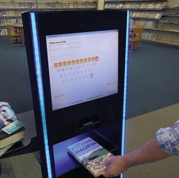 Library Self-Checkout Machines 