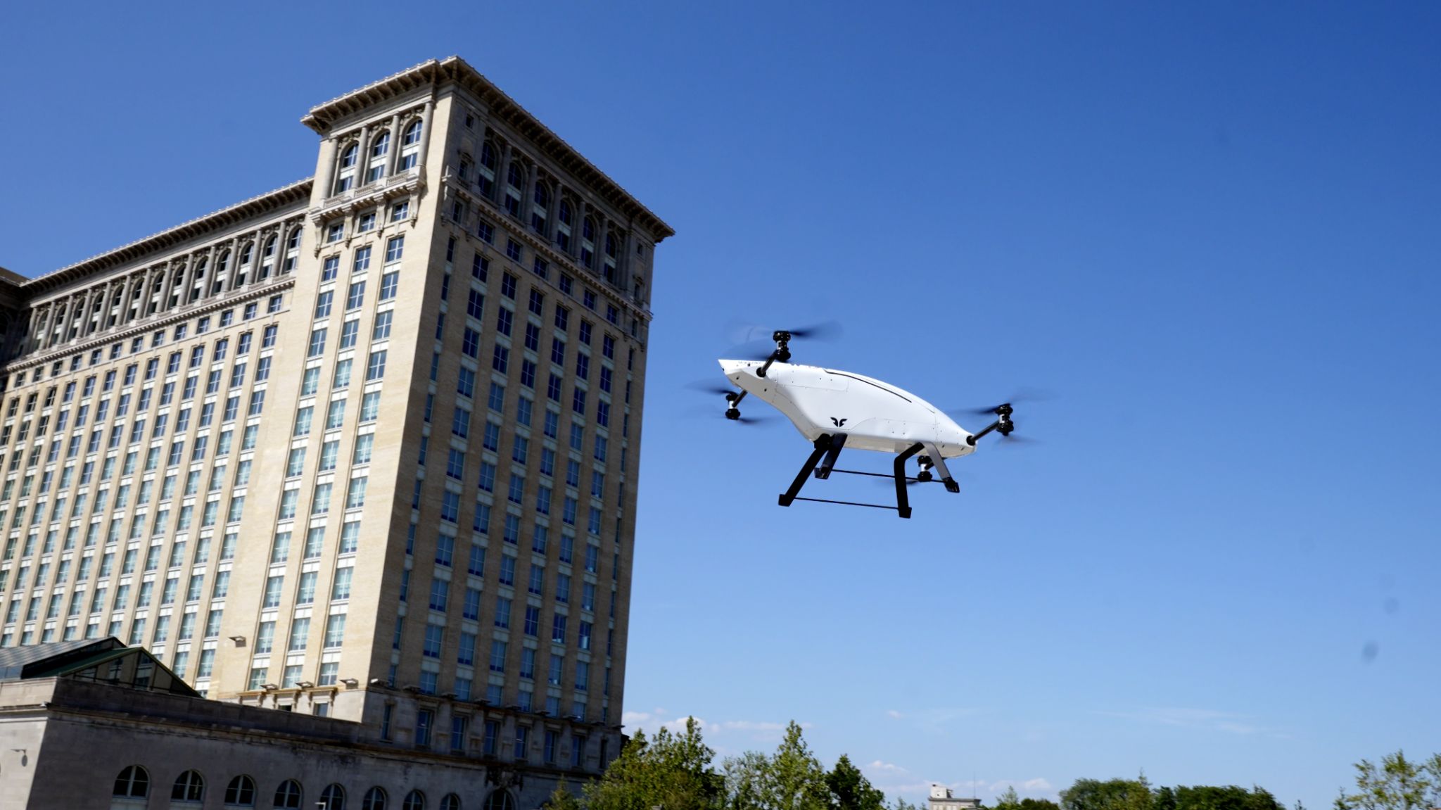 Picture of Blueflite Drone Delivery Testing
